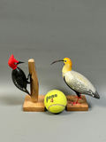 Signed Carlos Yevenez  Carved Wooden Birds 2  - thumbnail 2 of 6