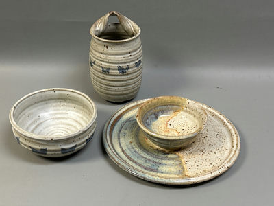 Artisan Signed Pottery - Image 1 of 9