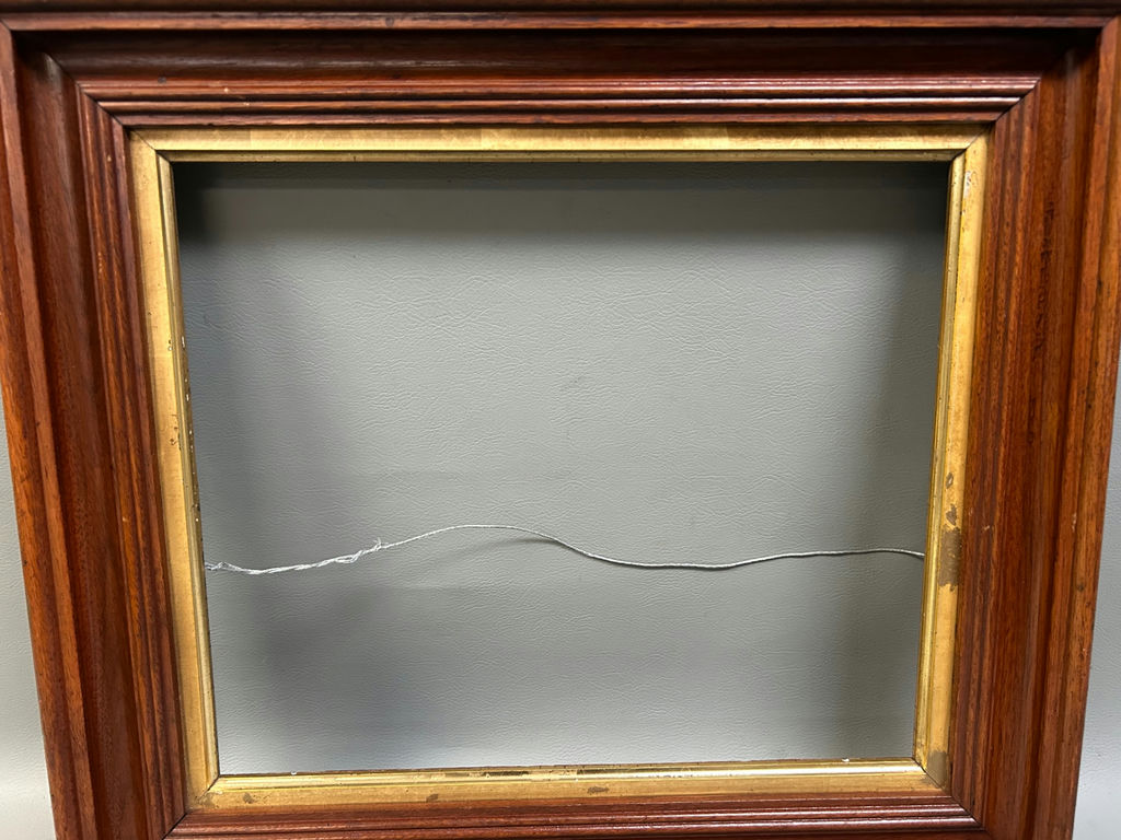 Victorian Walnut Gilt Liner Picture Frame  - image 2 of 4