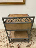 Pier One Rattan Metal One Drawer Stand  - thumbnail 2 of 5
