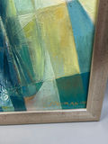Contemporary Cubist Oil Painting of Lady - thumbnail 3 of 5