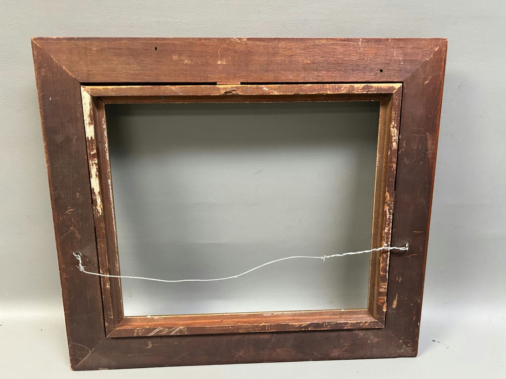 Victorian Walnut Gilt Liner Picture Frame  - image 4 of 4