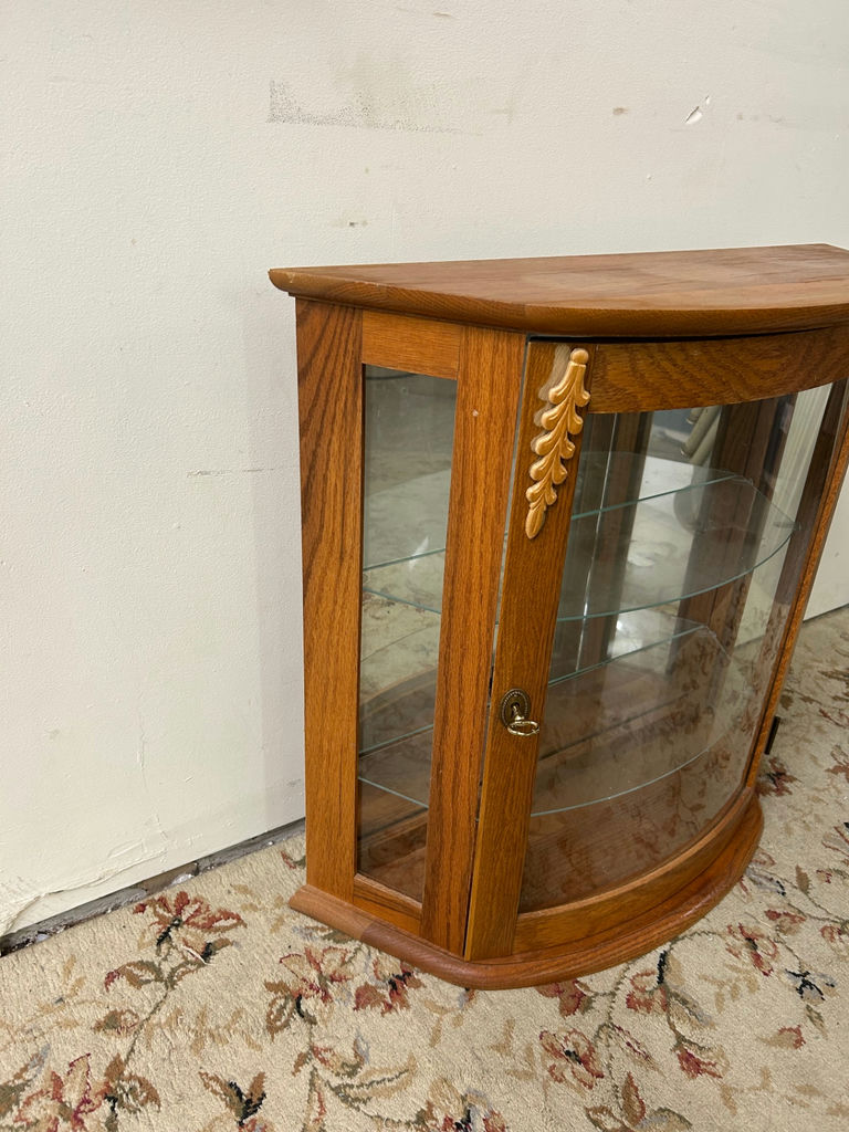 Vintage Bubble Glass Tabletop Curio - image 7 of 7