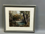 Signed Genevieve Wilhelm American 1908-2005 Watercolor Painting  - thumbnail 1 of 5