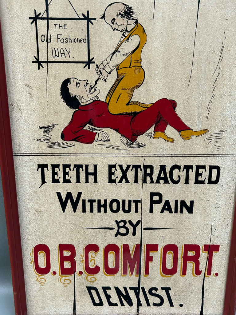 Vintage Dentist Advertising Signed  - image 3 of 4