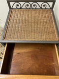 Pier One Rattan Metal One Drawer Stand  - thumbnail 3 of 5