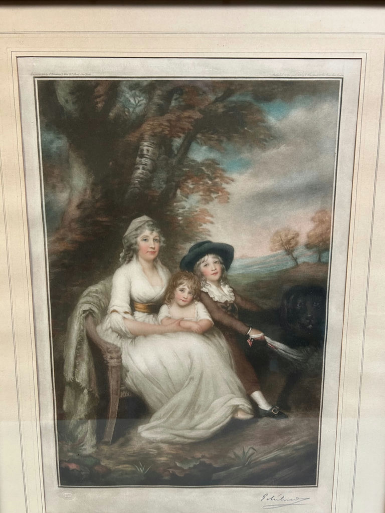 Mezzotint Portrait by Elizabeth Eleanor Milner - image 5 of 7