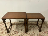 A Set of Two Solid Oak Nesting Tables - thumbnail 6 of 6