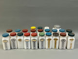 Spice Milk Glass Bottles - thumbnail 4 of 6