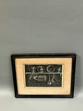 Signed Anna Hoghan 1921-2017 Engraving Titled: "Early American" - thumbnail 4 of 5