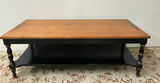 Hitchcock Stenciled Lacquered Coffee Table - thumbnail 2 of 6