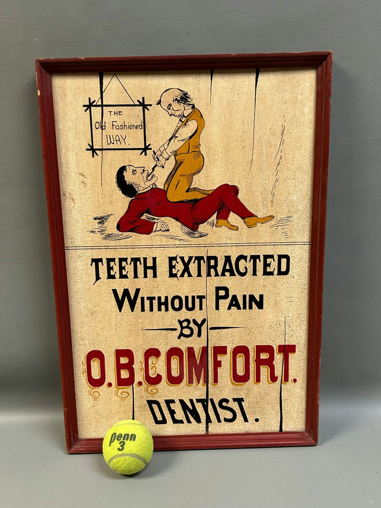Vintage Dentist Advertising Signed  - image 2 of 4