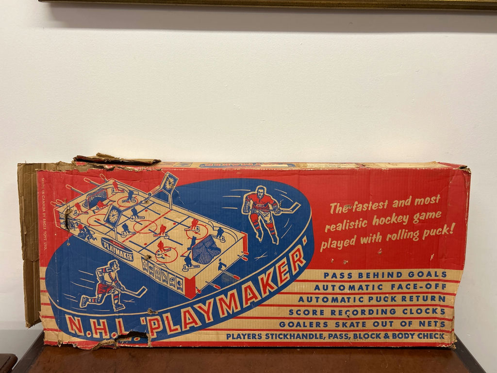 Vintage N.H.L Playmaker Game with Original Box - image 8 of 9