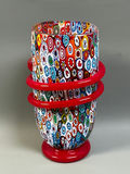 MCM Millefiori Art Glass Vase  - thumbnail 1 of 5