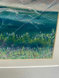 Pastel Landscape Drawing Signed - thumbnail 3 of 5