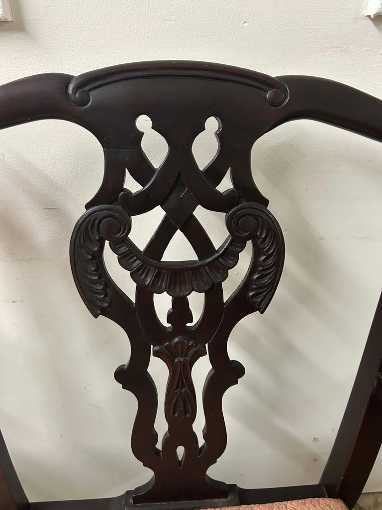 Antique Ball & Claw Feet Settee  - image 2 of 5