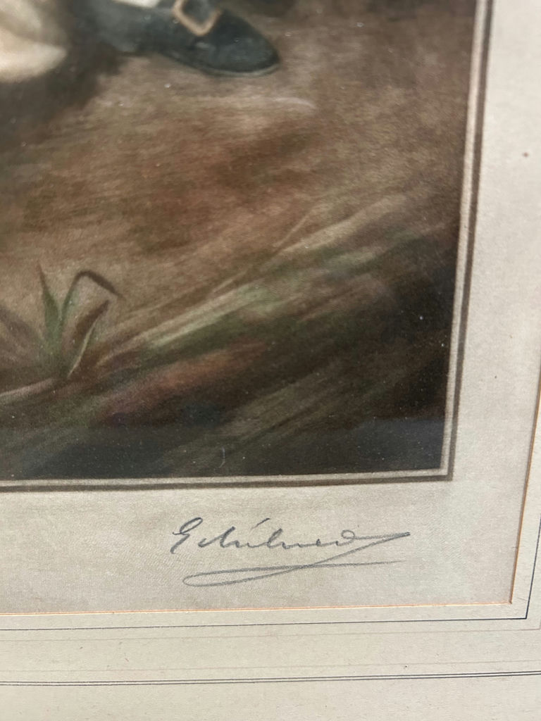 Mezzotint Portrait by Elizabeth Eleanor Milner  - image 2 of 7