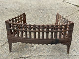 Antique Cast-iron Fireplace Grate   - thumbnail 1 of 6