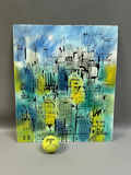 Cityscape Painting on Porcelain - thumbnail 3 of 4