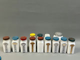 Spice Milk Glass Bottles - thumbnail 5 of 6