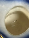 Large Flow Blue Pitcher and Basin Poppy Pattern - thumbnail 5 of 11