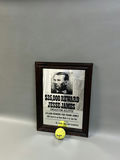 Jesse James Wanted Poster Bar Mirror  - thumbnail 2 of 4