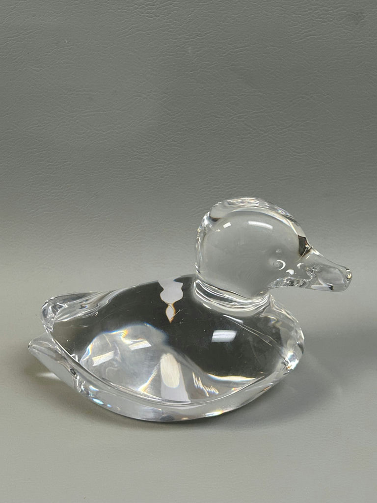 Orrefors Sweden Glass Duck - image 5 of 5
