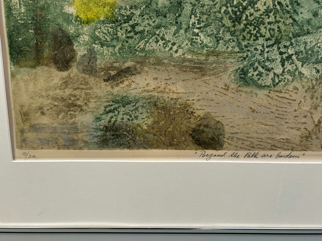 Signed Ruth Kerkovius Aquatint Abstract Art - image 2 of 5