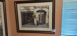 Two Framed Prints of Mediterranean Village Street Scenes - thumbnail 3 of 3