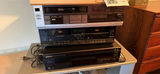 Toshiba TV with stacked AV equipment and swivel cabinet - thumbnail 4 of 4