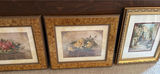 3 Framed floral still lifes and street scene art prints - thumbnail 2 of 4