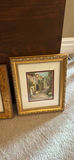 3 Framed floral still lifes and street scene art prints - thumbnail 3 of 4