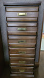 Upright 6 Drawer Wood Cabinet - thumbnail 1 of 1