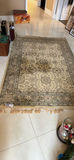 Oriental-patterned area rug with fringed edges - thumbnail 2 of 3