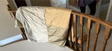 King size bed cover with decorative throw pillows - thumbnail 3 of 4