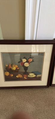 Pair of Framed Still Life Artworks - Image 1 of 3