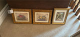 3 Framed floral still lifes and street scene art prints - thumbnail 4 of 4