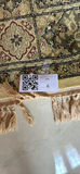 Oriental-patterned area rug with fringed edges - thumbnail 1 of 3