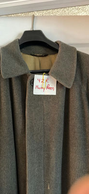 Gray Wool Overcoat Harry Rosen size 42 - Image 1 of 2