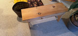 Decorative palm-themed hand fan, cushions, bench, and wicker basket - thumbnail 4 of 5