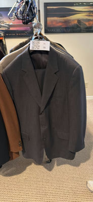 Assorted men's suit jackets and pants plus neckties 46 & 48 R - Image 1 of 10
