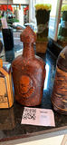 Decorative leather crafted vintage bottles set - thumbnail 3 of 4
