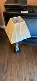 Vintage CRT television with VCR and ornate lamp - thumbnail 4 of 5