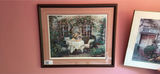 Pair of framed garden-themed art prints - thumbnail 2 of 4