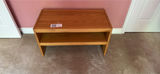 Wooden two-shelf console table - thumbnail 1 of 2