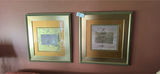 Framed Abstract Art Prints (Set of Two) - thumbnail 3 of 3