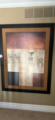 Framed architectural art print - Image 1 of 2
