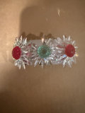 Swarovski Crystal Bracelet with Three Flower Centers - thumbnail 2 of 5