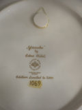 Edna Hibel Oriental Gold Edition Plates (Michio, Sakura, Yasuko) with Certificates - thumbnail 9 of 13