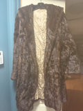 Brown fur coat - thumbnail 1 of 7